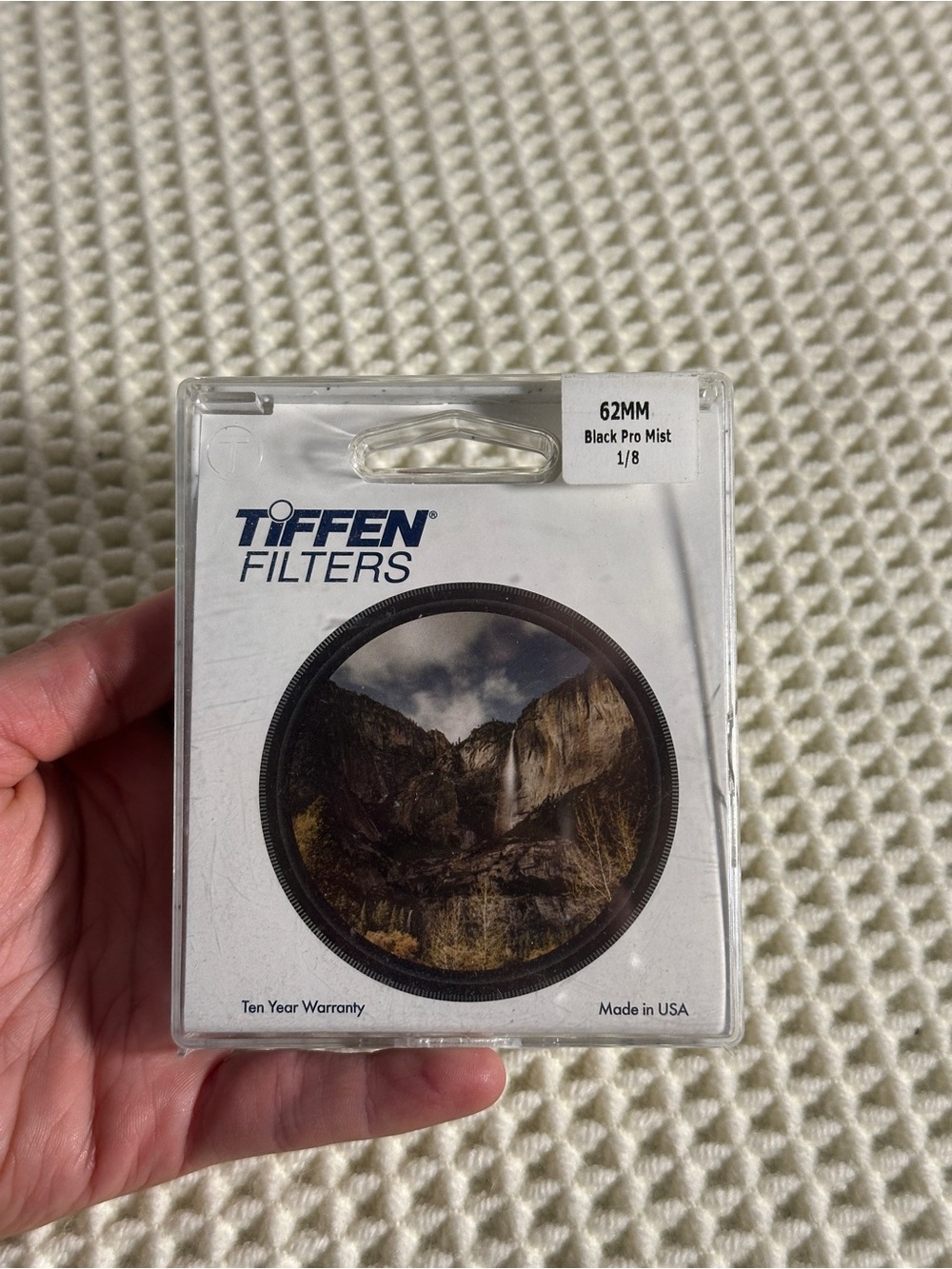 Tiffen 62mm Black Pro-Mist 1/8 Camera Filter